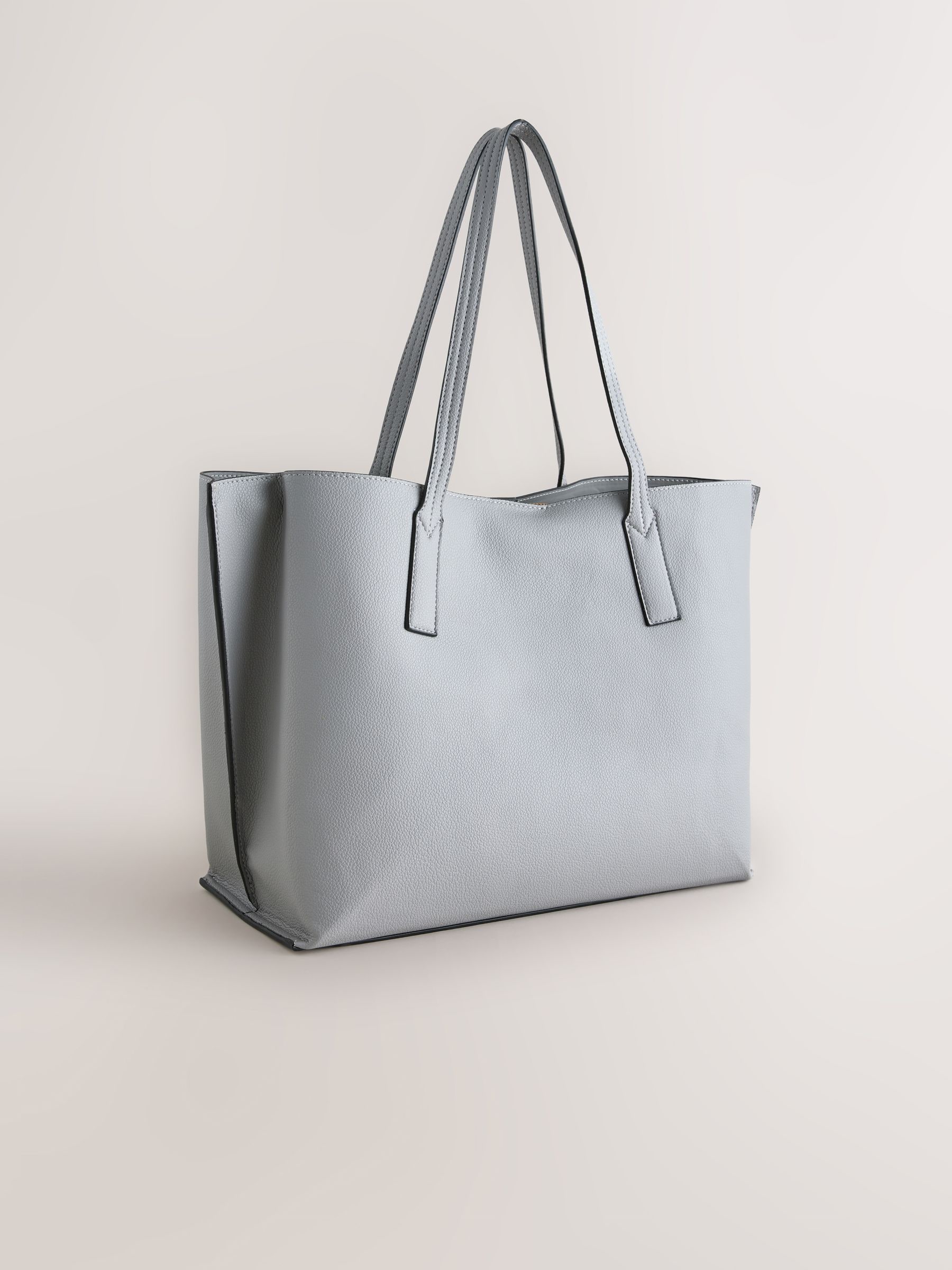 バッグ NEIGHBORHOOD ID TOTE BAG L GRAY Buy Grey Structured Tote Bag from Next USA
