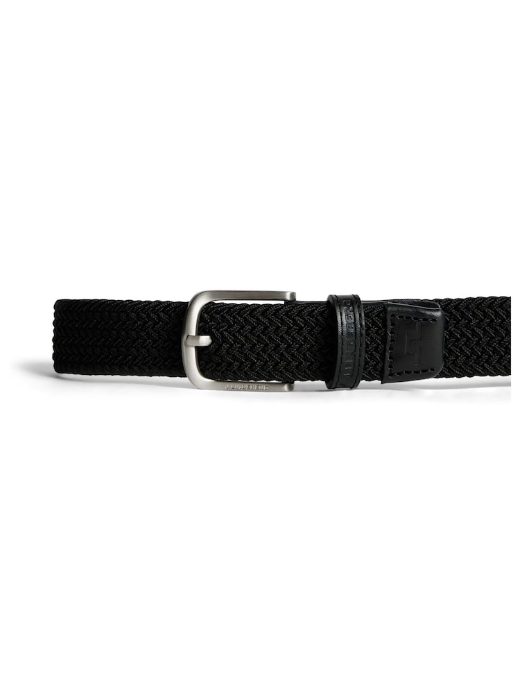 J.Lindeberg Black Benny Belt - Image 2 of 2