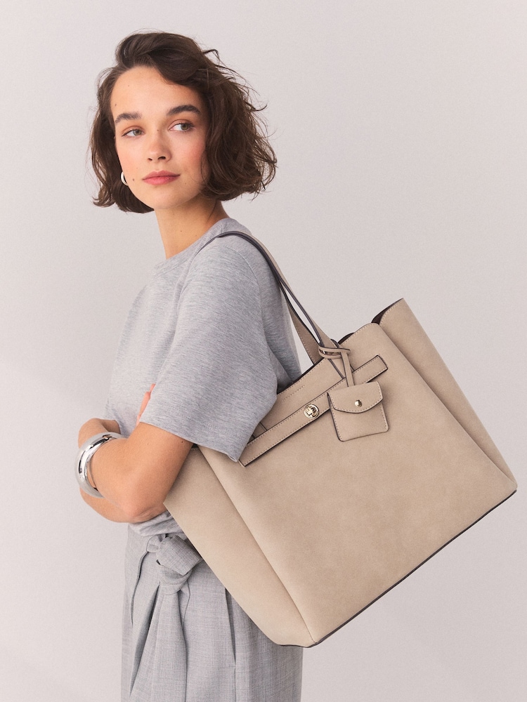 Maro - Belted Charm Tote Bag - Imaginea 1 din 9 Maro - Belted Charm Tote Bag - Imaginea 1 din 9