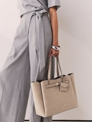 Maro - Belted Charm Tote Bag - Imaginea 3 din 9