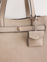 Maro - Belted Charm Tote Bag - Imaginea 8 din 9