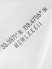 أبيض - تيشرت كُم قصير ثقيل الوزن برسومات (3-16من عمر سنة إلى سنتين) - صورة 5 من 5