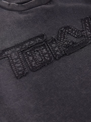 Charcoal Grey Tokyo Washed Graphic T-Shirt (3-16yrs) - Image 8 of 8