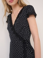 Nobodys Child Black Ginny Mini Dress - Image 5 of 5