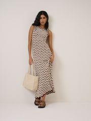 Nobodys Child Crochet Knit Midi Dress - Imaginea 1 din 5