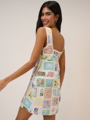 Nobodys Child White Ciara Mini Dress - Image 3 of 6