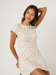 Nobodys Child White Maggie Mini Dress - Image 4 of 5