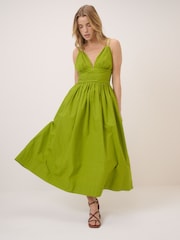 Nobodys Child Green Dua Midaxi Dress - Image 2 of 5