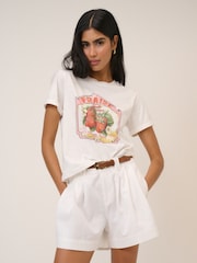 Nobodys Child Fruits Graphic T-Shirt - Imaginea 3 din 5
