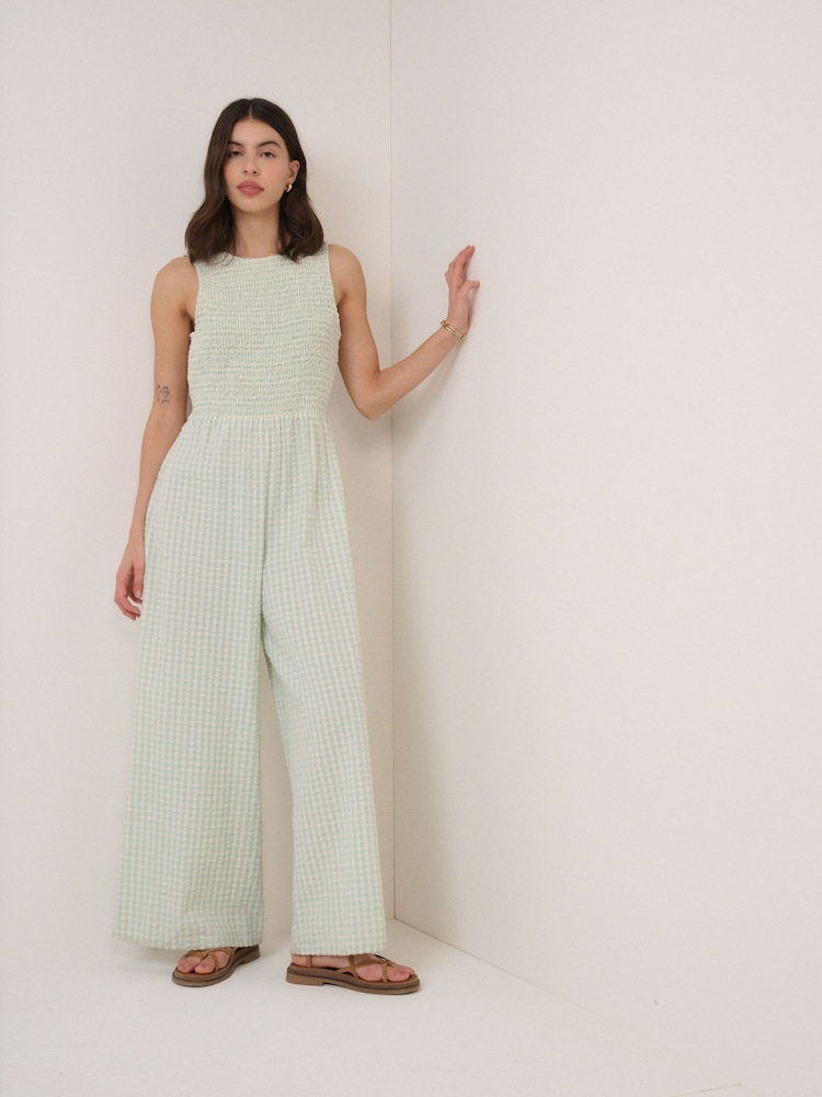 Nobodys Child Blue Ruth Jumpsuit - Image 1 of 5