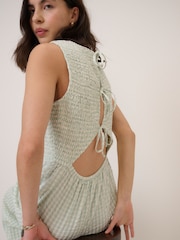 Nobodys Child Blue Ruth Jumpsuit - Image 4 of 5