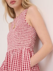 Nobodys Child Red Sleeveless Charlie Midaxi Dress - Image 5 of 5