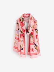 وردي ـ وشاح فيسكوز خفيف الوزن من B by Ted Baker - صورة 1 من 4