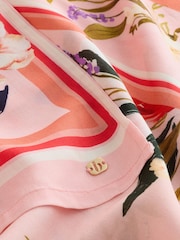 وردي ـ وشاح فيسكوز خفيف الوزن من B by Ted Baker - صورة 2 من 4