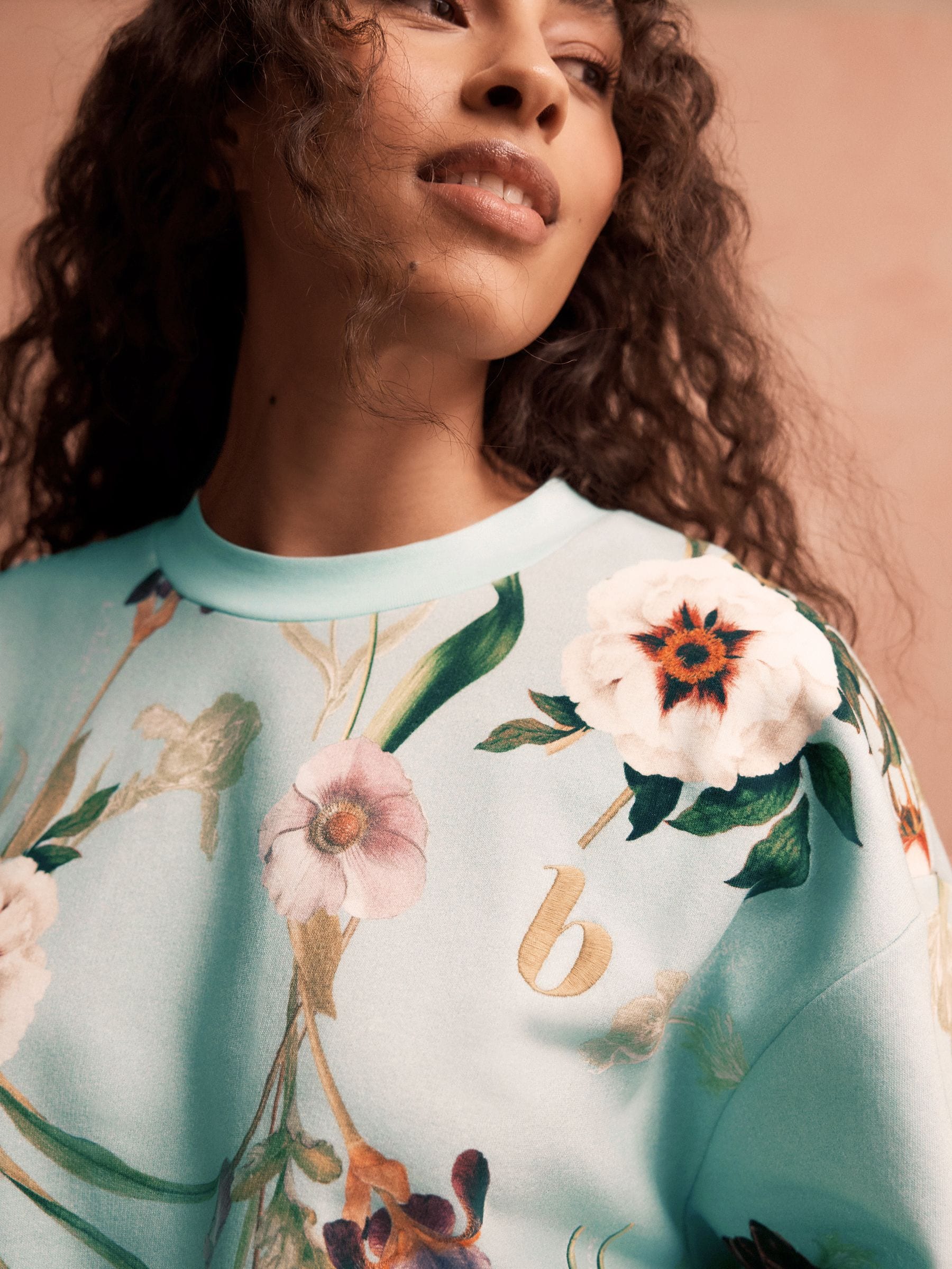 Buy B by Ted Baker Cotton Blend Lounge Sweatshirt from Next USA