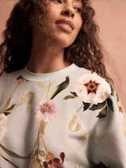 B by Ted Baker Cotton Blend Sweatshirt - Image 4 of 4