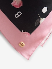 B by Ted Baker Satin-Quadrat Leichter Mono-Spot-Schal - Bild 3 von 4