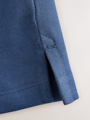 Blue Long Sleeve Heavyweight Varsity T-Shirt (3-16yrs) - Image 7 of 7