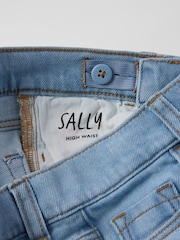 Polarn O. Pyret Blue Floral Embroidered Jeans - Image 7 of 7