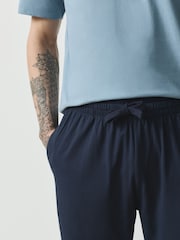 Coffee Embroidered Grey - Ensemble pyjama court en jersey 2 - Image 7 de 13