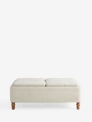 Tailored Chenille Oyster Natural Margot Coffee Table - Image 11 of 14
