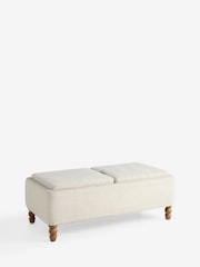 Tailored Chenille Oyster Natural Margot Coffee Table - Image 8 of 14