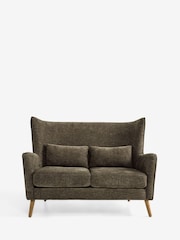 Cotswold Chenille Dark Green Pendry 2 Seater Sofa - Image 2 of 8