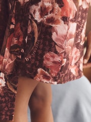 B by Ted Baker 嫘縈纖維尼龍蕾絲長袍 - 圖片 6，共 7