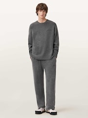 AllSaints Grey Odessa Joggers - Image 2 of 8