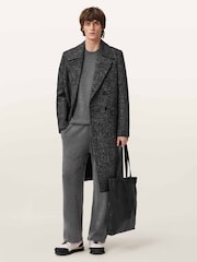 AllSaints Grey Odessa Joggers - Image 5 of 8