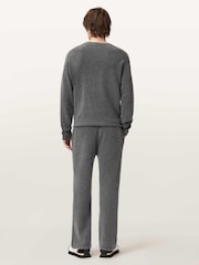 AllSaints Grey Odessa Joggers - Image 6 of 8