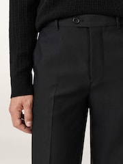 AllSaints Black Kido Trousers - Image 3 of 8