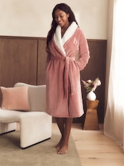 B by Ted Baker Cosy Robe with Faux Fur Lining - Image 2 of 6