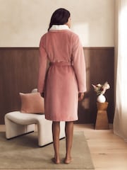 B by Ted Baker Cosy Robe with Faux Fur Lining - Image 4 of 6