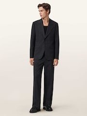 AllSaints Black Renegade Blazer - Image 2 of 7