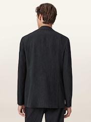 AllSaints Black Renegade Blazer - Image 4 of 7