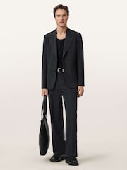 AllSaints Black Renegade Blazer - Image 5 of 7