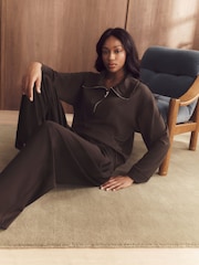 B by Ted Baker Viscose Lounge Wide Leg Trousers - Image 2 of 10