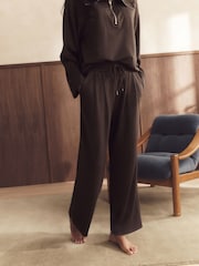B by Ted Baker Viscose Lounge Wide Leg Trousers - Image 4 of 10