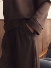 B by Ted Baker Viscose Lounge Wide Leg Trousers - Image 7 of 10