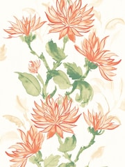 Ohpopsi Coral Kiku Sunrise A4 Wallpaper Sample - Image 1 of 1