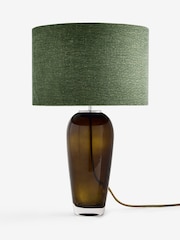 Green relaxed Linen Linen Lamp Shade - Image 6 of 7