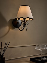 Black Bow Rechargeable Wall Light - Image 1 of 6