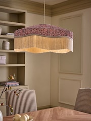 Red Draycote Easy Fit Ceiling Lamp Shade - Image 1 of 5