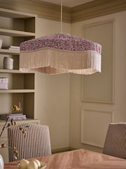 Red Draycote Easy Fit Ceiling Lamp Shade - Image 2 of 5