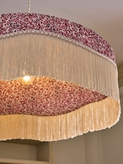 Red Draycote Easy Fit Ceiling Lamp Shade - Image 3 of 5