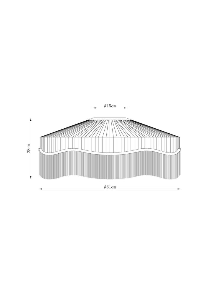 Red Draycote Easy Fit Ceiling Lamp Shade - Image 5 of 5 Red Draycote Easy Fit Ceiling Lamp Shade - Image 5 of 5