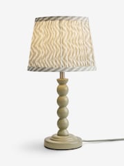 Sage Green Mini Bobbin Table Lamp - Image 5 of 5