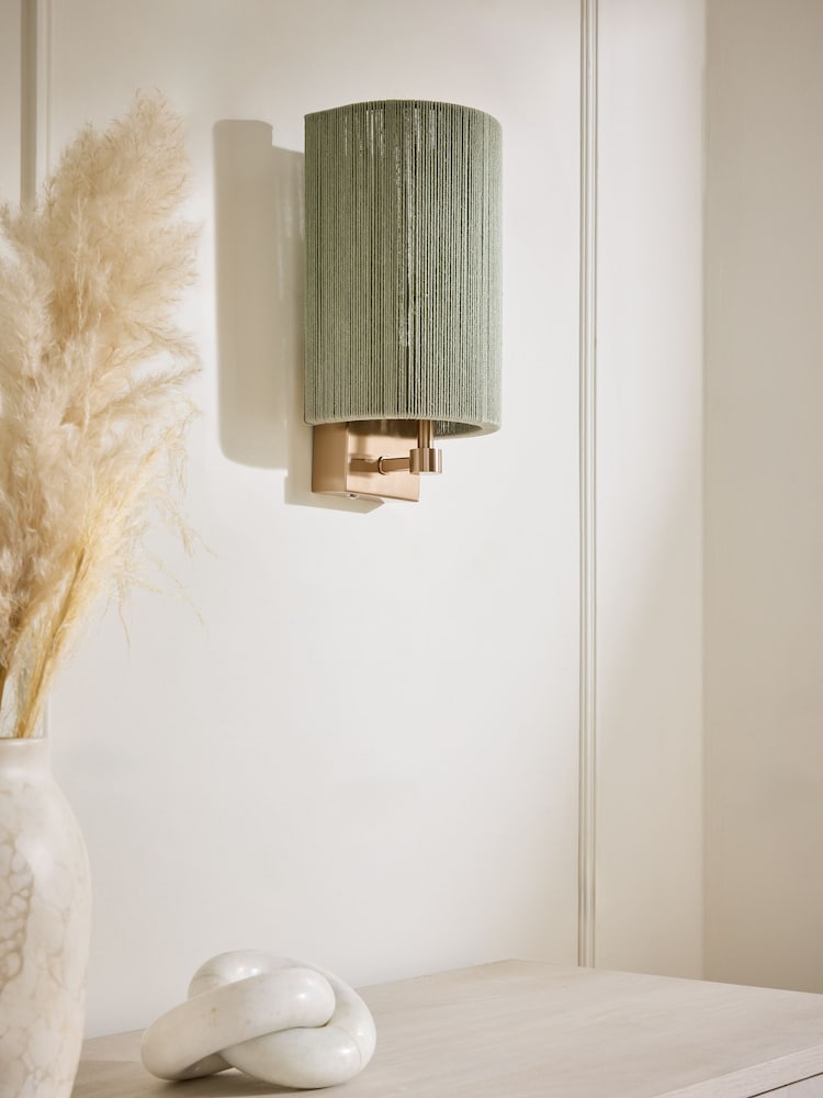 Sage Green Yales 1 Light Mains Wall Light - Image 2 of 6 Sage Green Yales 1 Light Mains Wall Light - Image 2 of 6