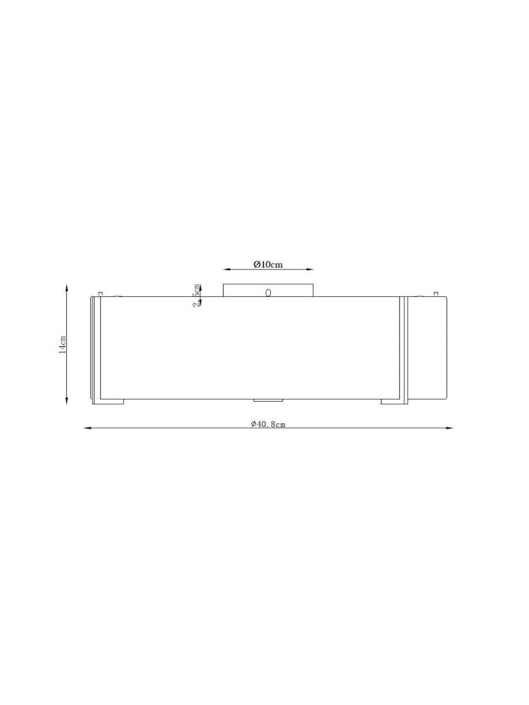 White Oakham 2 Light Flush Fitting Ceiling Light - Image 3 of 3 White Oakham 2 Light Flush Fitting Ceiling Light - Image 3 of 3